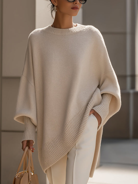 Clare Knit Poncho Sweater