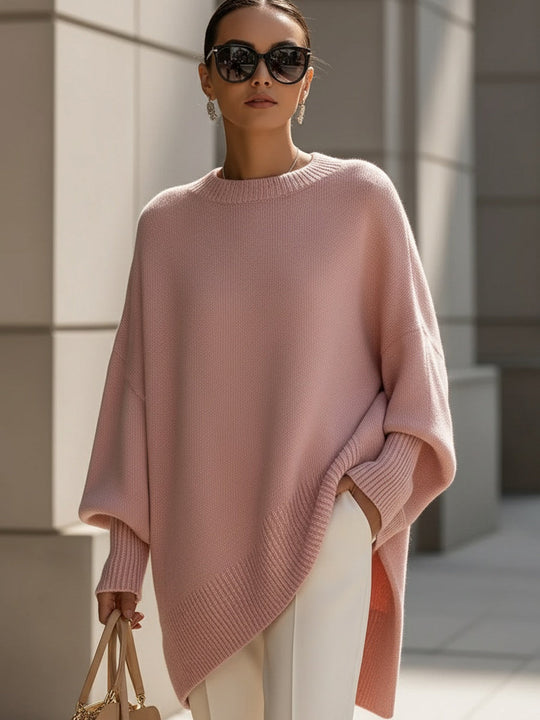 Clare Knit Poncho Sweater
