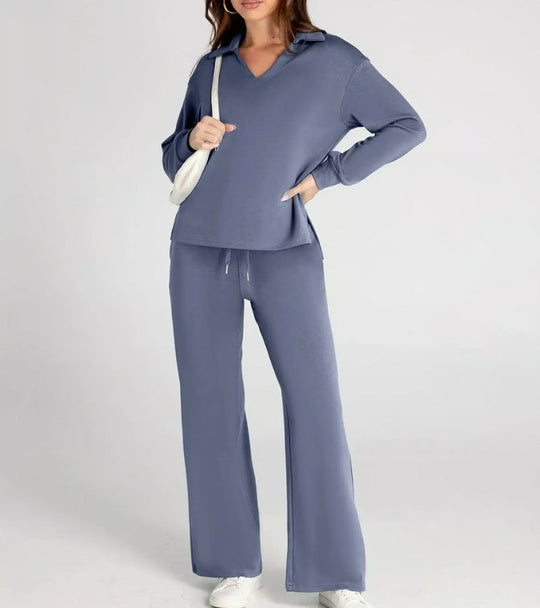 Alivia | Two-Piece Set with Flared Pants