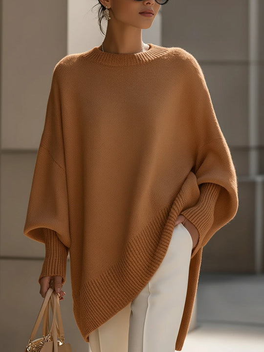 Clare Knit Poncho Sweater