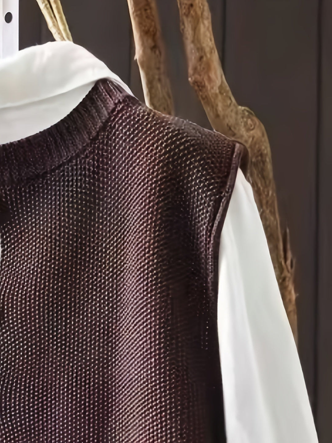 The Classic Knit Layer Vest