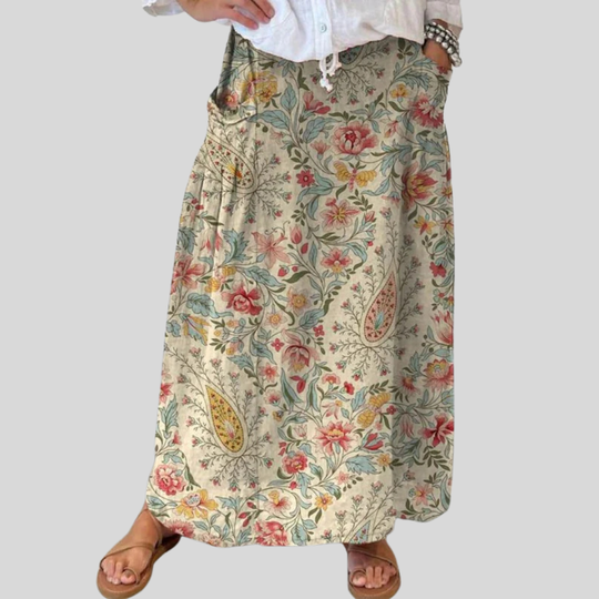 The MeadowArt Linen Pocket Skirt