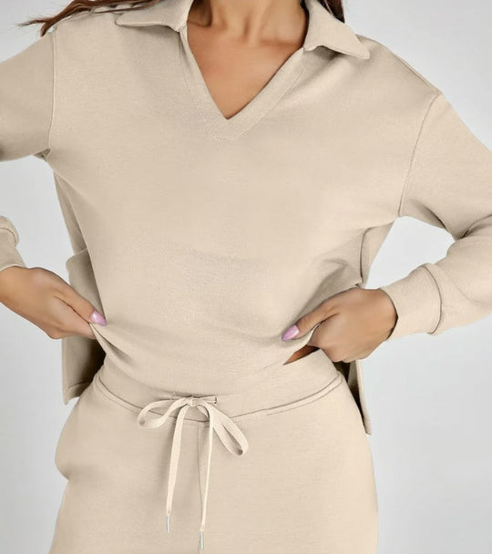 Alivia | Two-Piece Set with Flared Pants