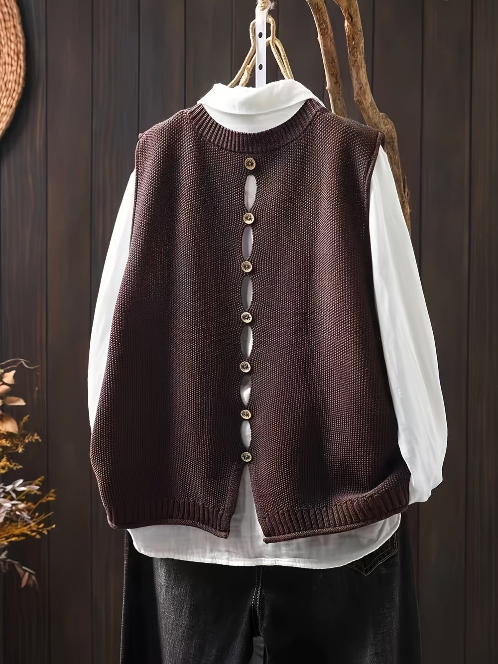 The Classic Knit Layer Vest