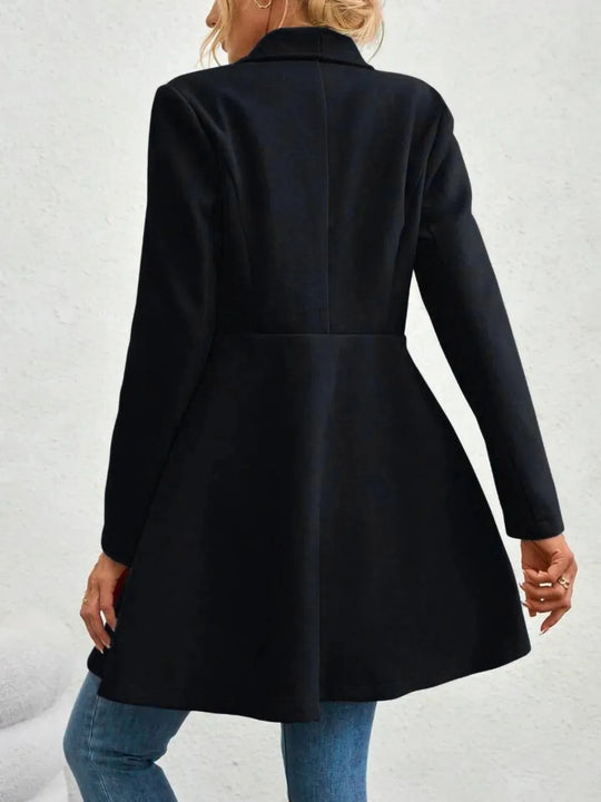 Evelyn™ | Elegant Winter Wool Coat