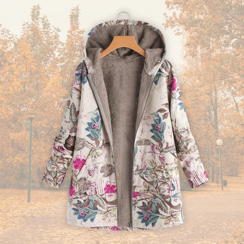 Camellia | Fleece-Lined Warm Jacket