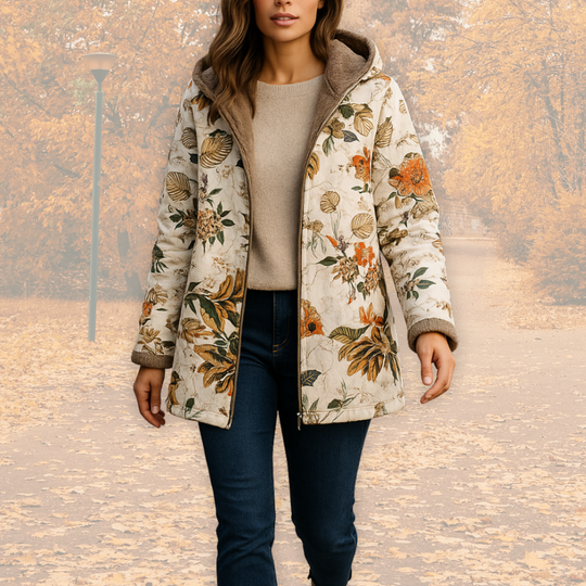 Camellia | Fleece-Lined Warm Jacket