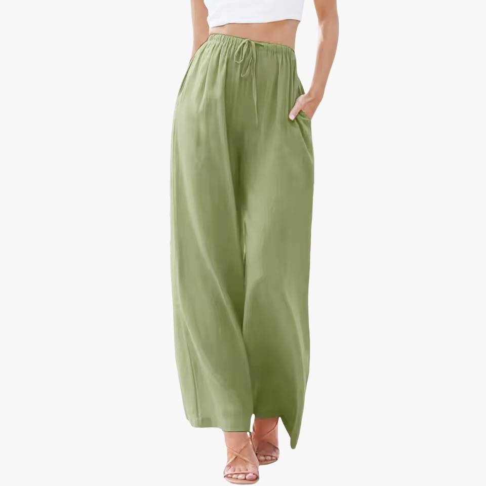 Liam | Wide-Leg Summer Trousers