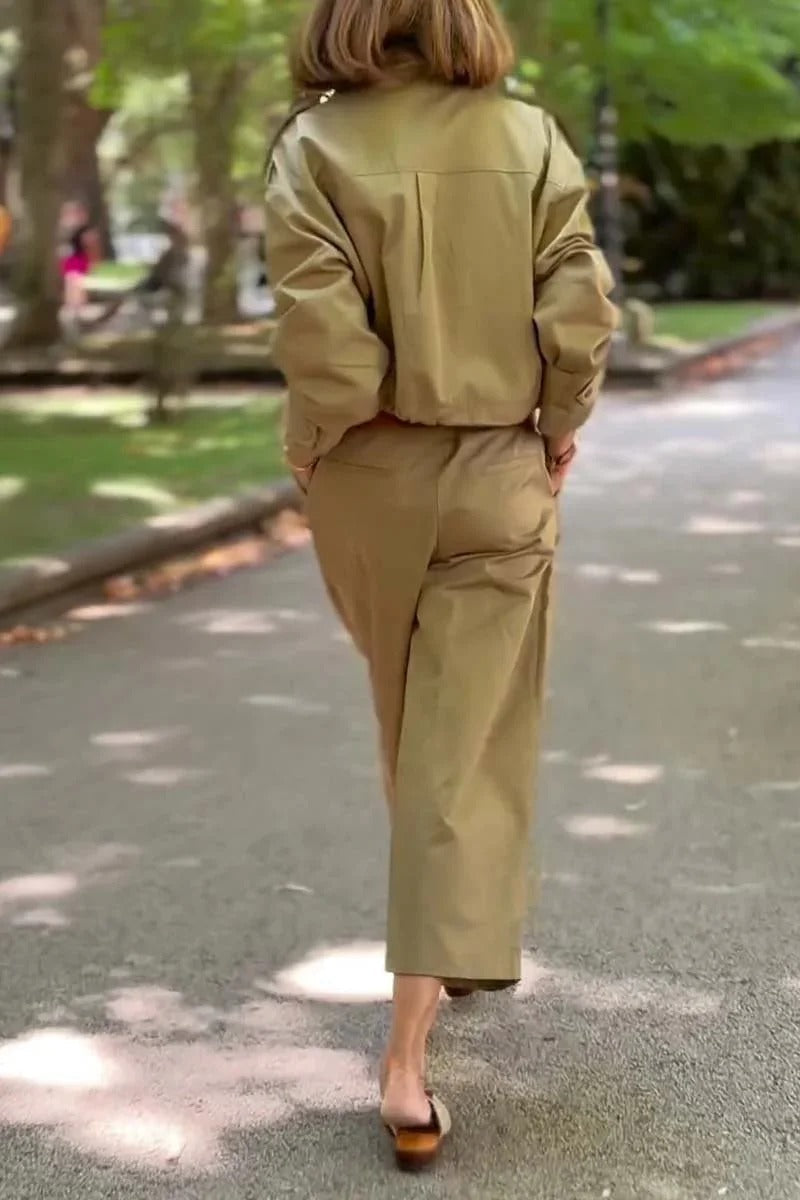 Chic Loose Cargo Set for Women