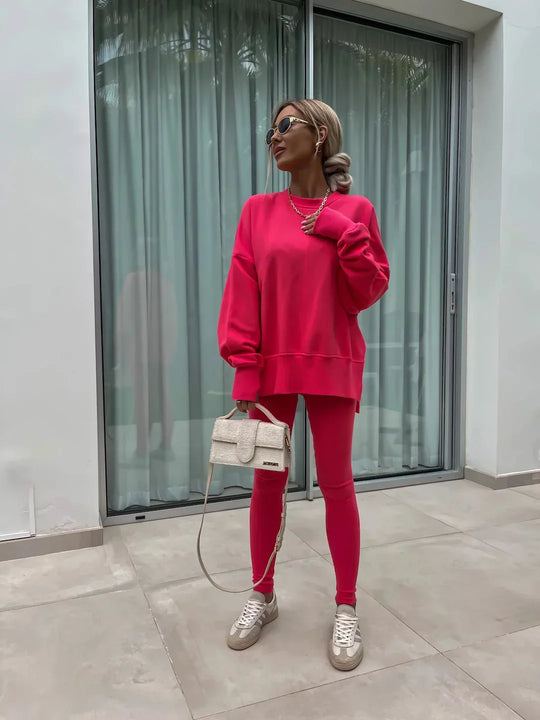 Amara | Coordinated Set with Oversized Sweatshirt and Leggings