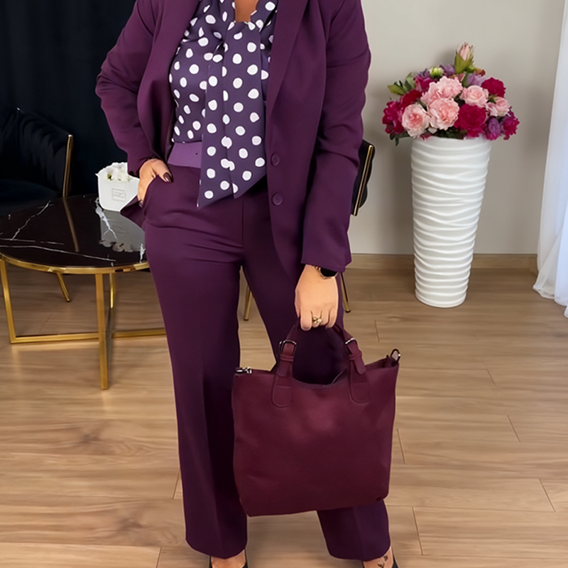 The PowerElegance Two-Piece Suit Set™